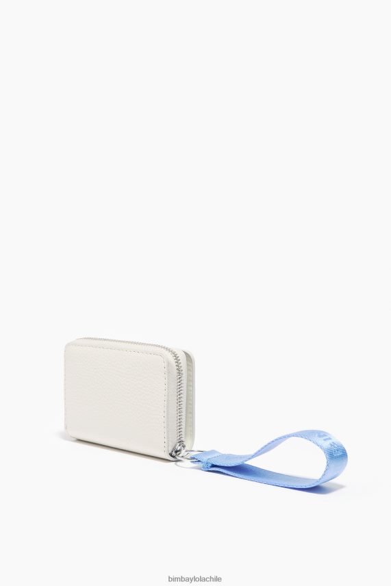 Bimba Y Lola monedero de cuero PT68841046 accesorios blanco