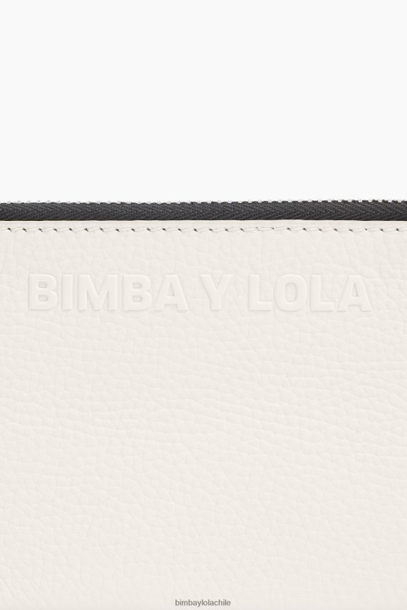 Bimba Y Lola monedero de cuero PT6884994 accesorios blanco