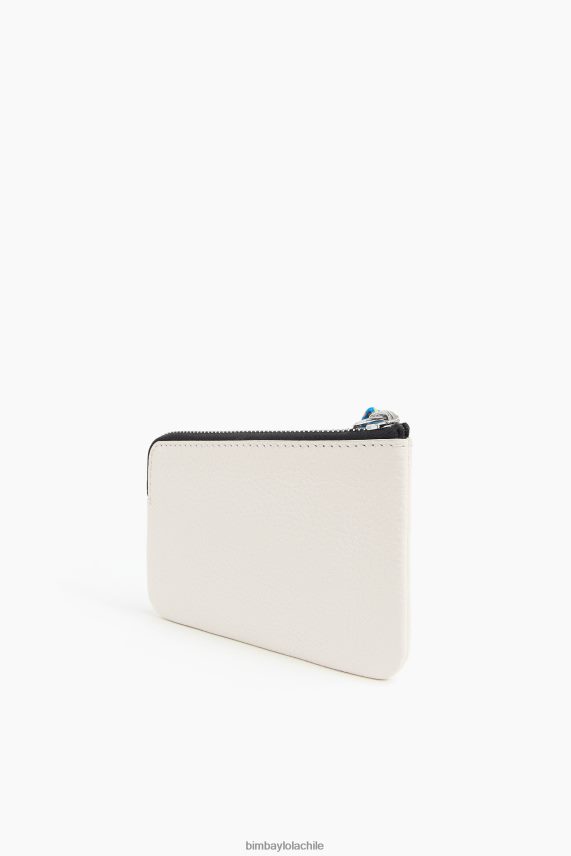Bimba Y Lola monedero de cuero PT6884994 accesorios blanco