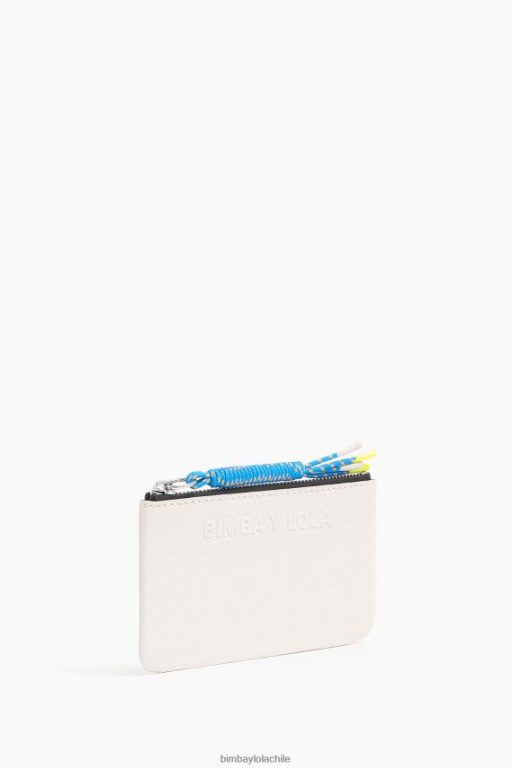 Bimba Y Lola monedero de cuero PT6884995 accesorios blanco