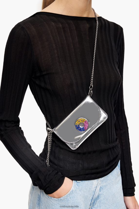 Bimba Y Lola monedero de patente PT68841050 accesorios plata