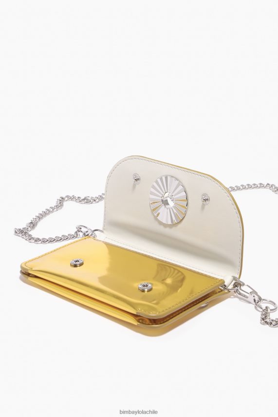 Bimba Y Lola monedero de patente PT68841051 accesorios amarillo