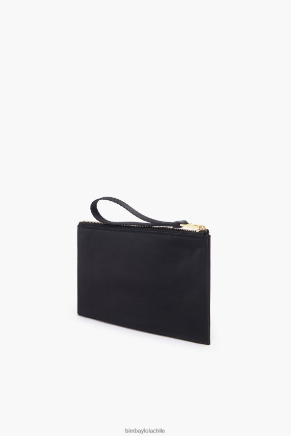 Bimba Y Lola monedero doble de nailon PT68841028 accesorios negro