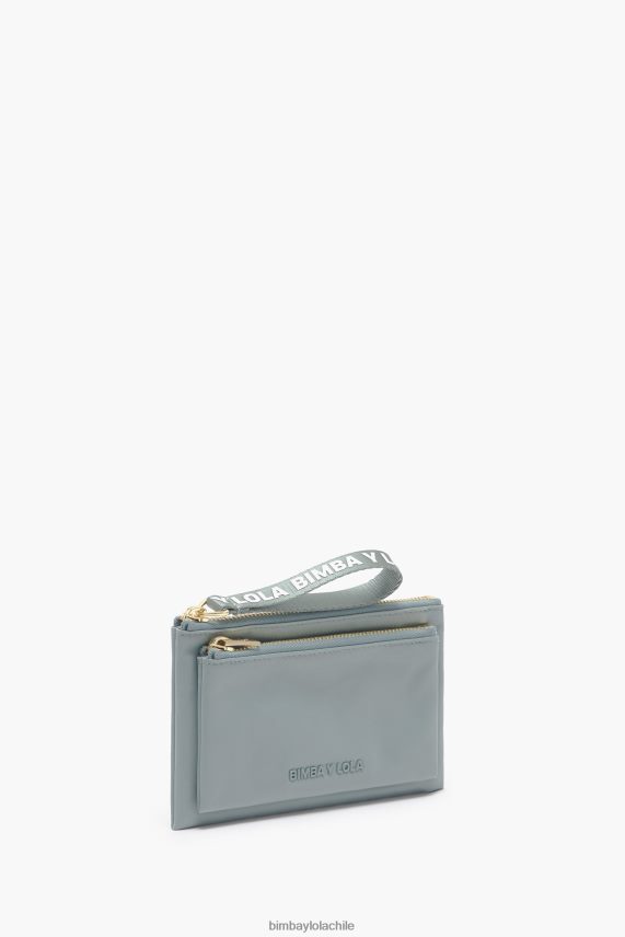 Bimba Y Lola monedero doble de nailon PT6884978 accesorios aguamarina