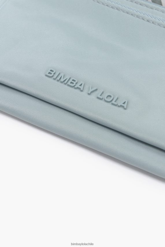 Bimba Y Lola monedero doble de nailon PT6884978 accesorios aguamarina