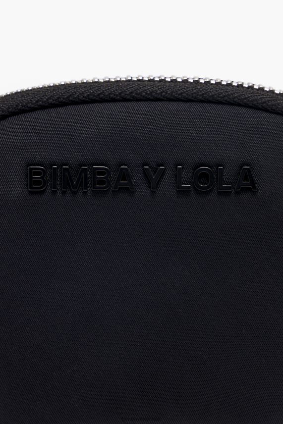 Bimba Y Lola monedero ovalado de nailon PT68841016 accesorios negro