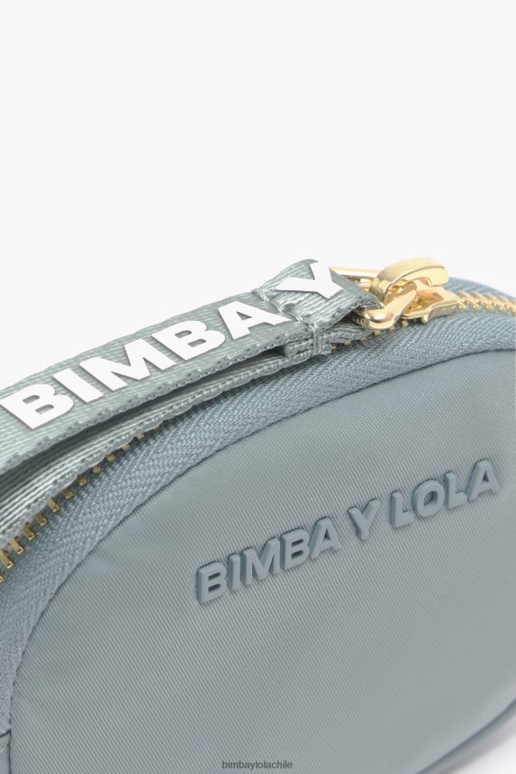 Bimba Y Lola monedero ovalado de nailon PT6884976 accesorios aguamarina