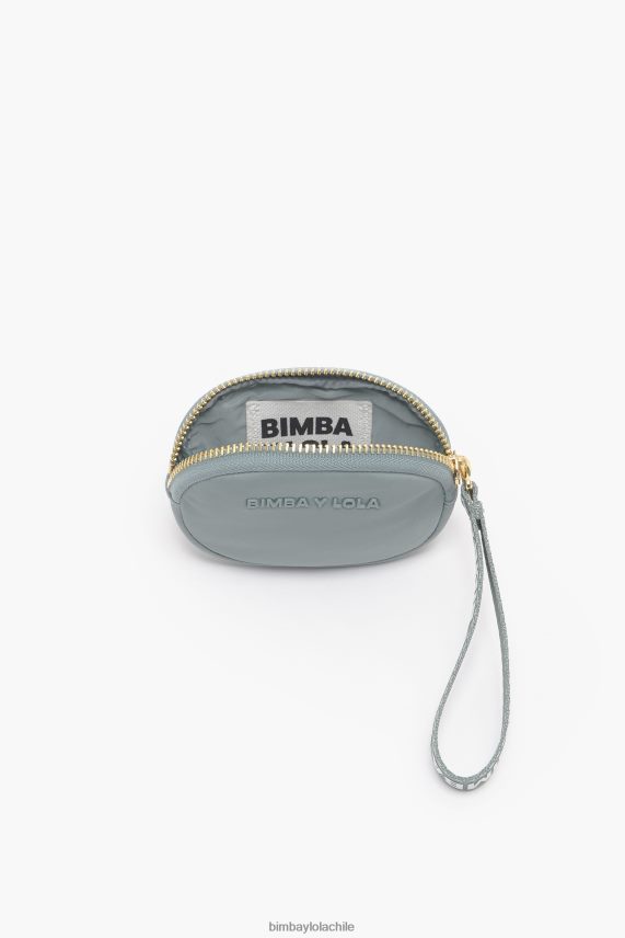 Bimba Y Lola monedero ovalado de nailon PT6884976 accesorios aguamarina
