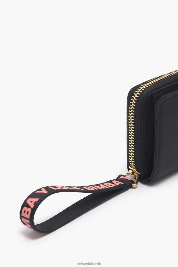 Bimba Y Lola monedero rectangular de nailon PT68841022 accesorios negro