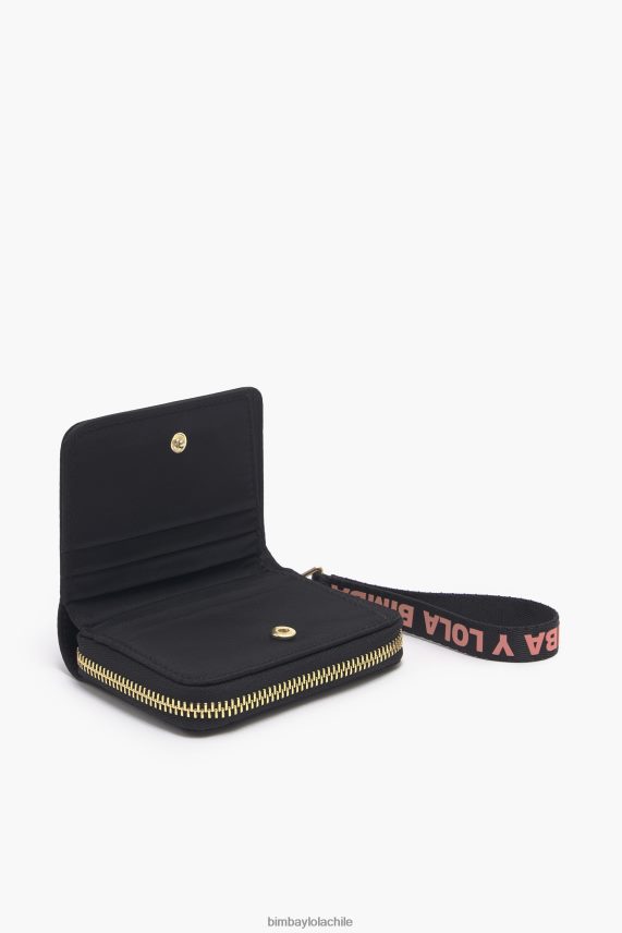Bimba Y Lola monedero rectangular de nailon PT68841022 accesorios negro
