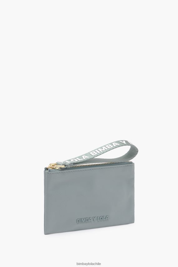 Bimba Y Lola monedero rectangular de nailon PT6884983 accesorios aguamarina