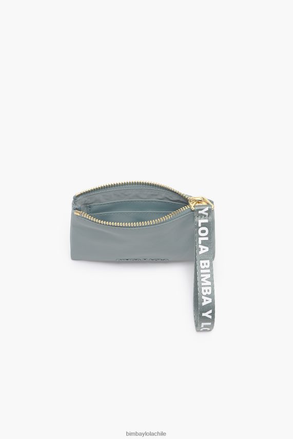 Bimba Y Lola monedero rectangular de nailon PT6884983 accesorios aguamarina
