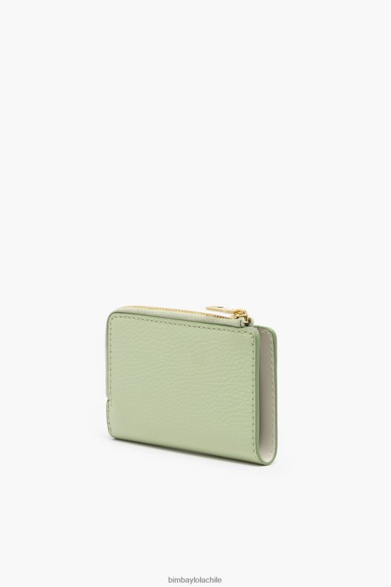 Bimba Y Lola monedero rectangular piel pastel PT6884988 accesorios verde