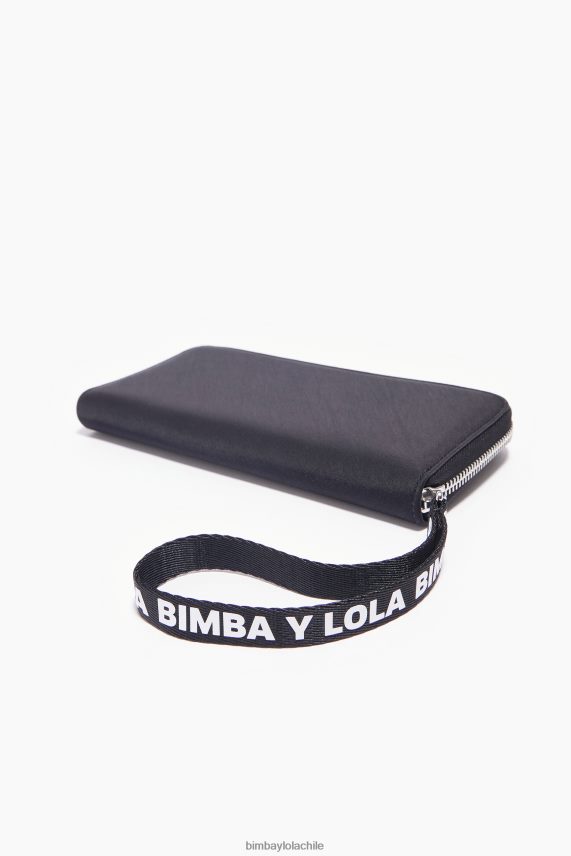 Bimba Y Lola cartera tipo libro de nailon PT68841133 accesorios negro