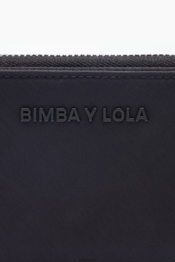 Bimba Y Lola monedero con solapa de nailon PT68841132 accesorios negro
