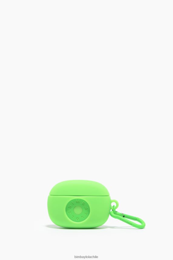 Bimba Y Lola funda de silicona con logo para airpods pro PT6884936 accesorios verde