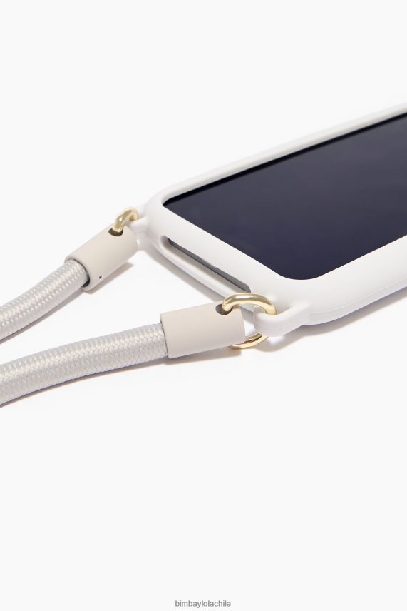 Bimba Y Lola funda con logo para iphone 13 pro PT6884927 accesorios gris pardo