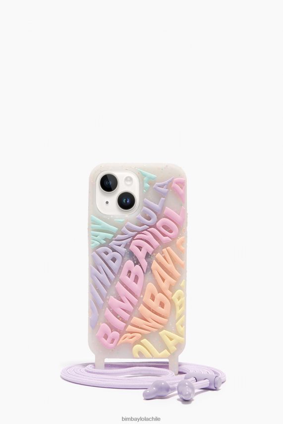 Bimba Y Lola funda transparente para iphone 14 plus con logo PT6884911 accesorios multicolor