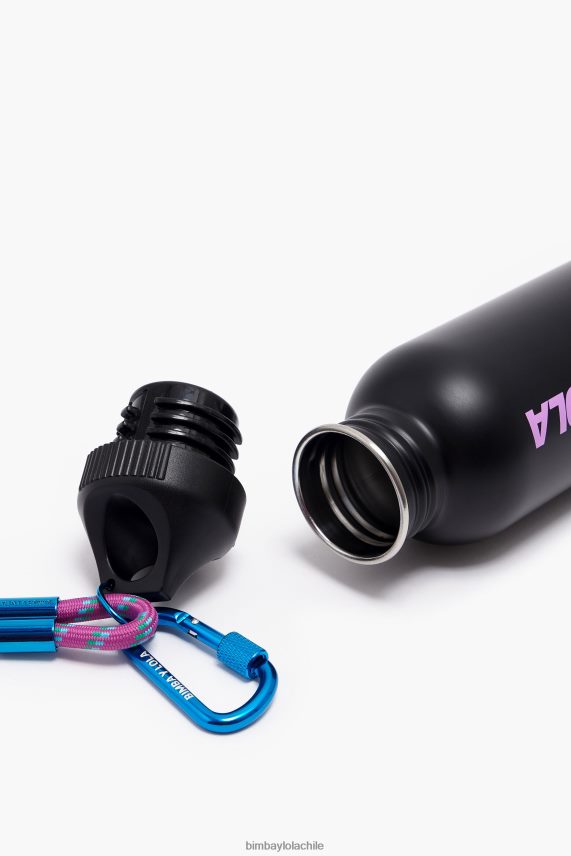 Bimba Y Lola botella de acero inoxidable con logotipo PT6884897 accesorios negro