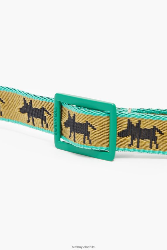 Bimba Y Lola collar para mascota con logo PT6884967 accesorios caqui