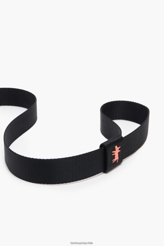 Bimba Y Lola correa para mascota con logotipo PT6884973 accesorios negro