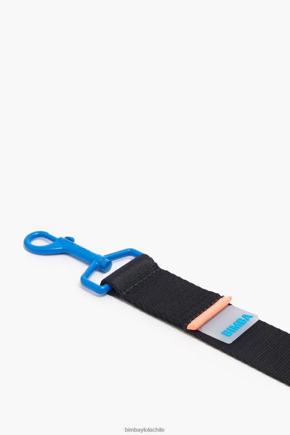 Bimba Y Lola correa para mascota con logotipo PT6884973 accesorios negro