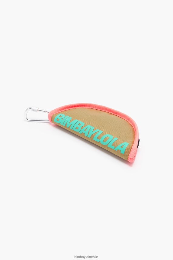 Bimba Y Lola tazón de agua para mascotas con logo PT6884969 accesorios caqui