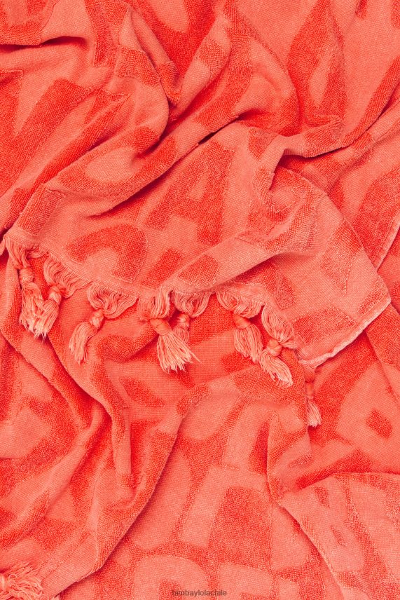 Bimba Y Lola toalla con logo en jacquard PT6884877 accesorios naranja