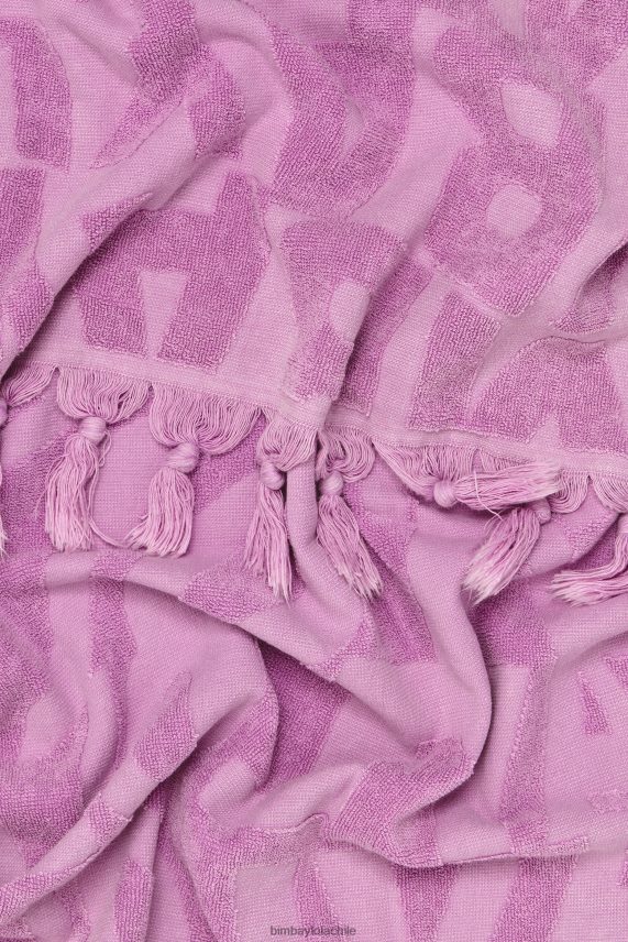 Bimba Y Lola toalla con logo en jacquard PT6884883 accesorios lila