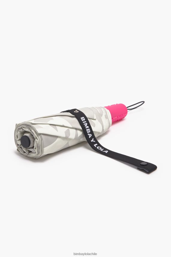 Bimba Y Lola paraguas con logo distorb PT6884961 accesorios beige