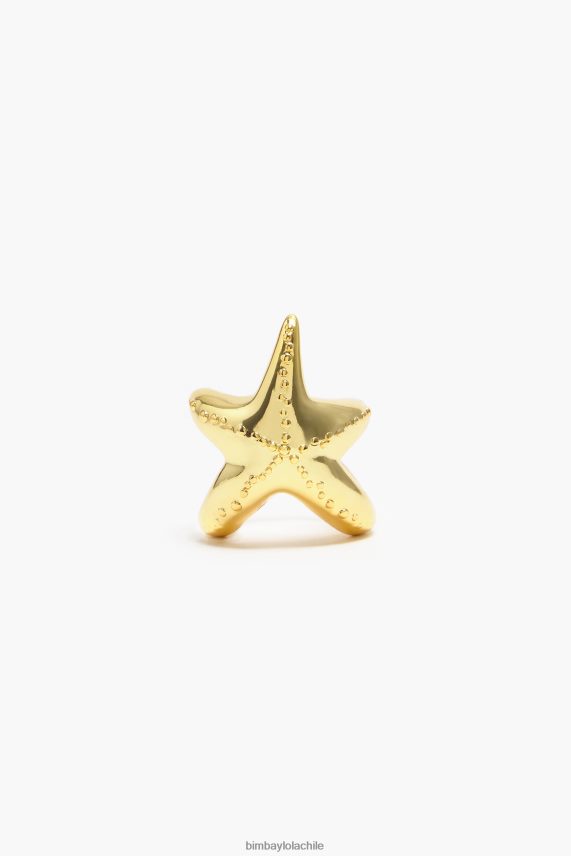Bimba Y Lola anillo de estrella PT6884709 accesorios dorado
