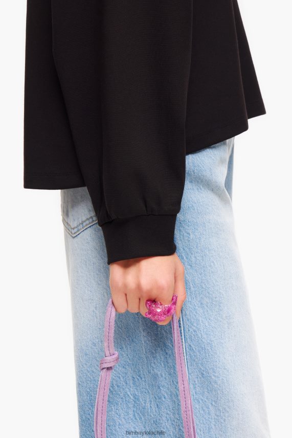 Bimba Y Lola anillo de oso de peluche con purpurina PT6884801 accesorios rosa