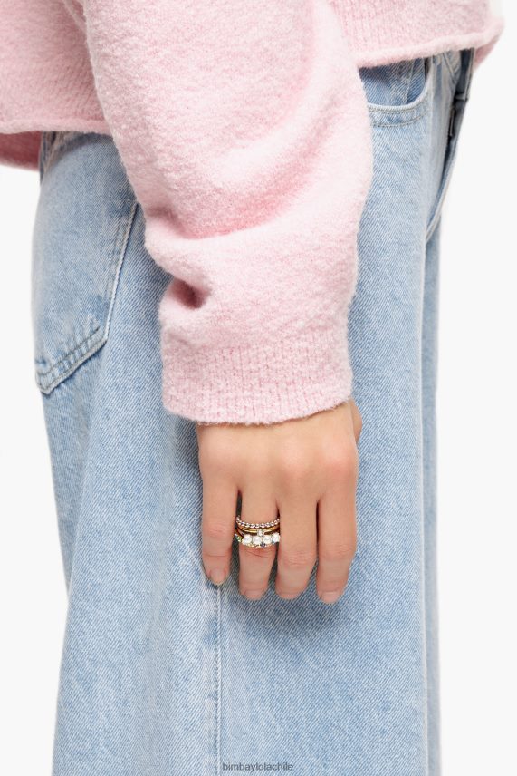 Bimba Y Lola juego de anillos PT6884845 accesorios cristal