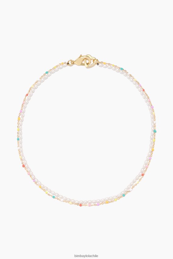 Bimba Y Lola collar de cadena de perlas PT6884791 accesorios multicolor