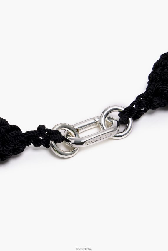 Bimba Y Lola collar de delfines de cuerda larga PT6884849 accesorios negro