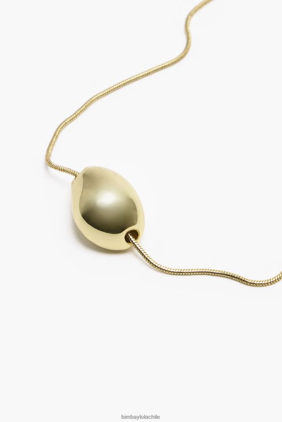 Bimba Y Lola collar de oro PT6884701 accesorios negro