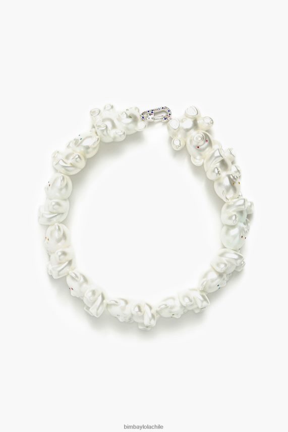 Bimba Y Lola collar de oso PT6884799 accesorios perla