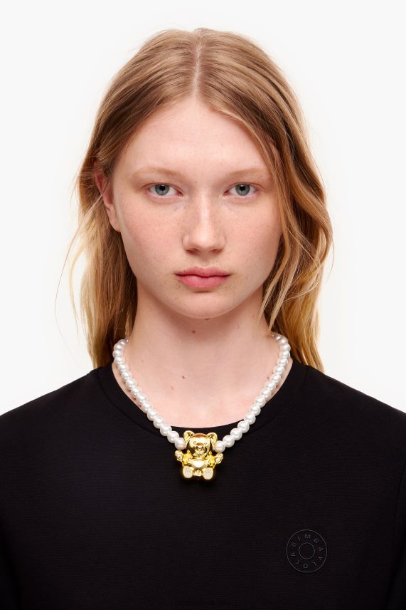 Bimba Y Lola collar de perlas de oso de peluche PT6884795 accesorios dorado