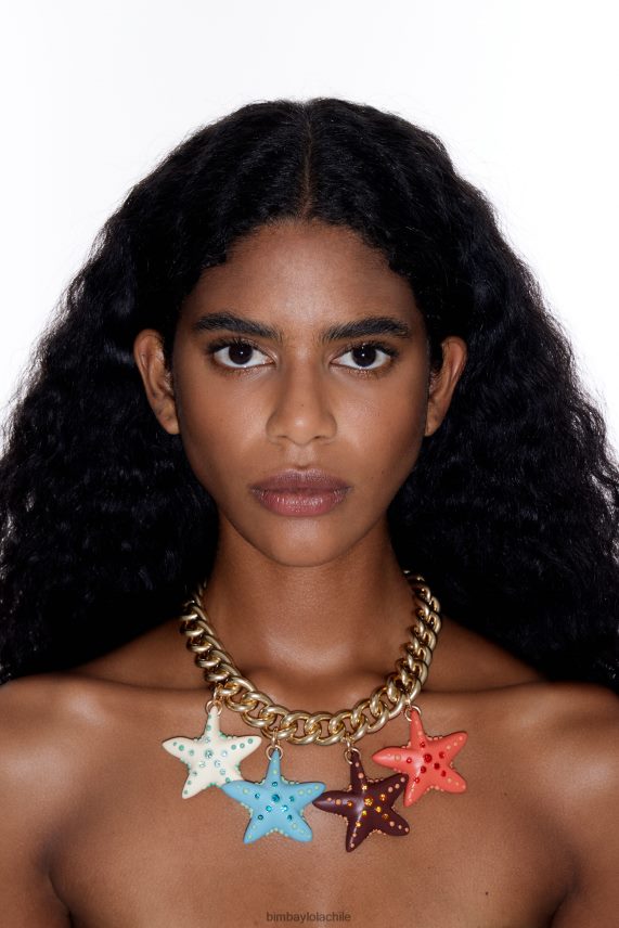 Bimba Y Lola collar de resina PT6884702 accesorios coral