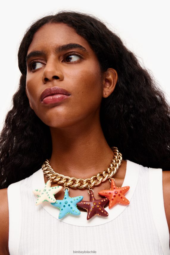 Bimba Y Lola collar de resina PT6884703 accesorios coral