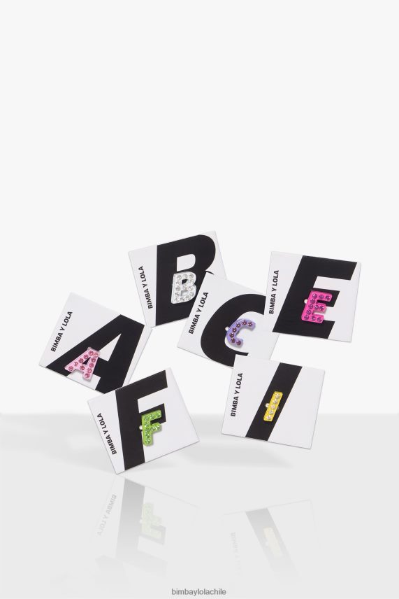 Bimba Y Lola letra un encanto de metal PT6884724 accesorios rosa