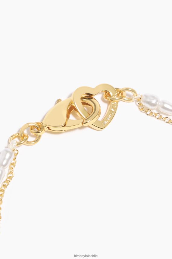 Bimba Y Lola pulsera doble perla PT6884776 accesorios azul