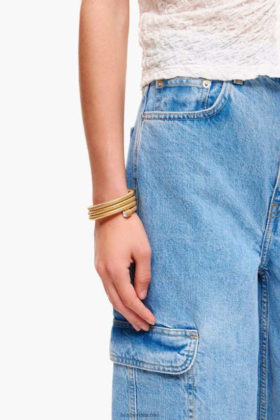 Bimba Y Lola pulsera espiral mate PT6884758 accesorios oro