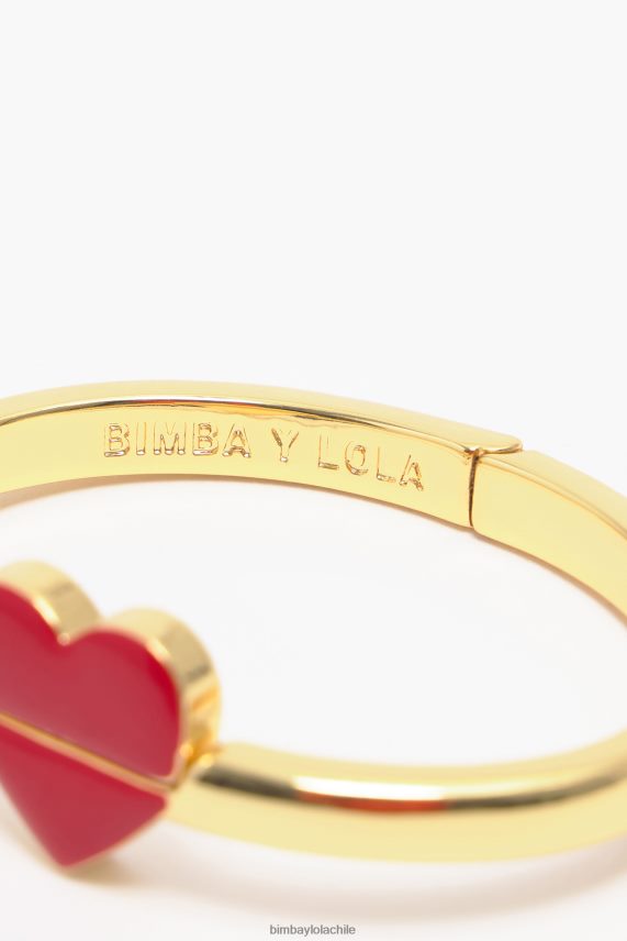 Bimba Y Lola pulsera rígida corazón PT6884755 accesorios dorado
