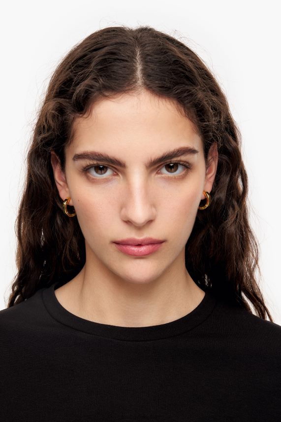 Bimba Y Lola aretes de aro PT6884716 accesorios dorado y multicolor