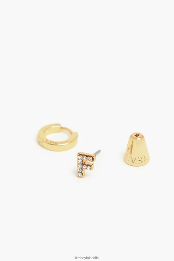 Bimba Y Lola arracadas mini con letras PT68841154 accesorios F