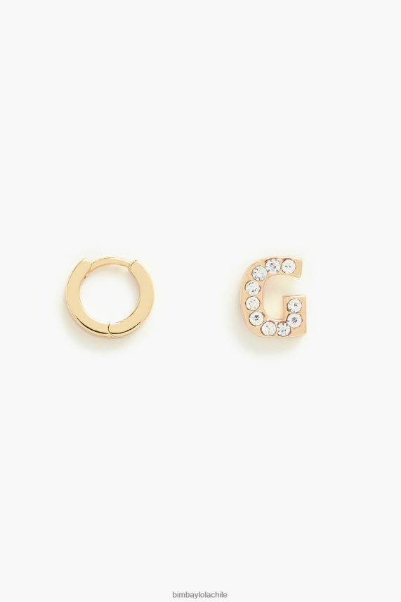 Bimba Y Lola arracadas mini con letras PT68841155 accesorios gramo