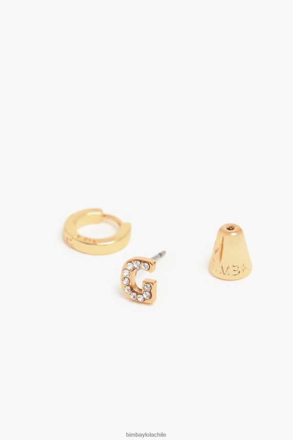 Bimba Y Lola arracadas mini con letras PT68841155 accesorios gramo