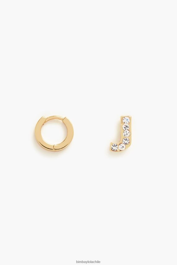 Bimba Y Lola arracadas mini con letras PT68841158 accesorios j