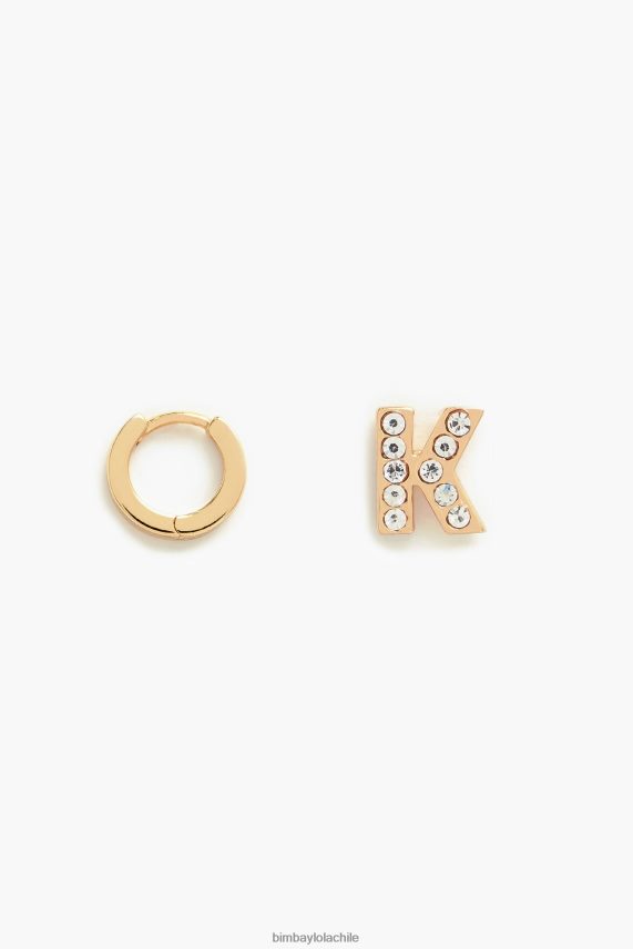 Bimba Y Lola arracadas mini con letras PT68841159 accesorios k